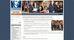 Desktop Screenshot of eisenhowerfellowshipsireland.com