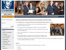 Tablet Screenshot of eisenhowerfellowshipsireland.com